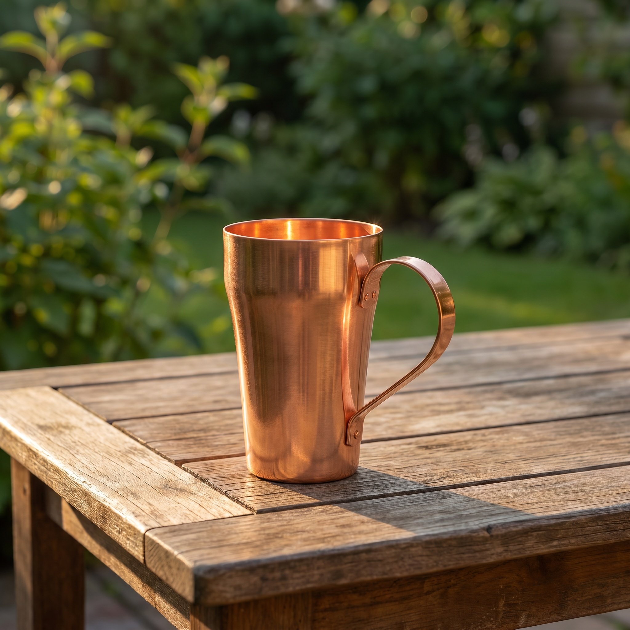 Ayurvedic & Herbal Wellness Kits - Pure Copper Drinking Cup Hand Hammered