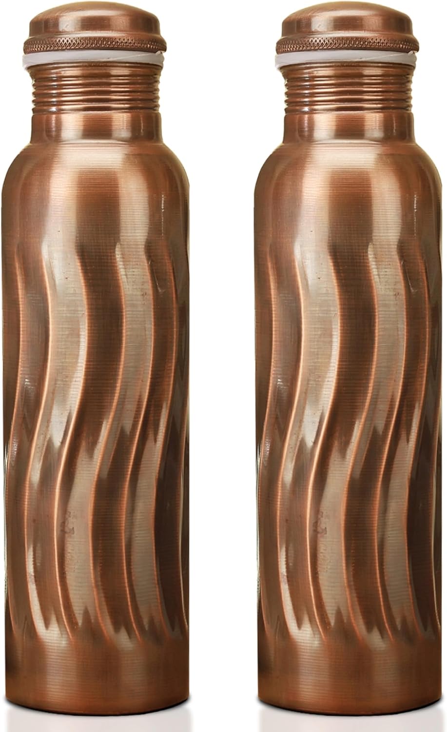 Antique Copper Water Bottles 1 - Ayurvedic & Herbal Wellness Kits review and price