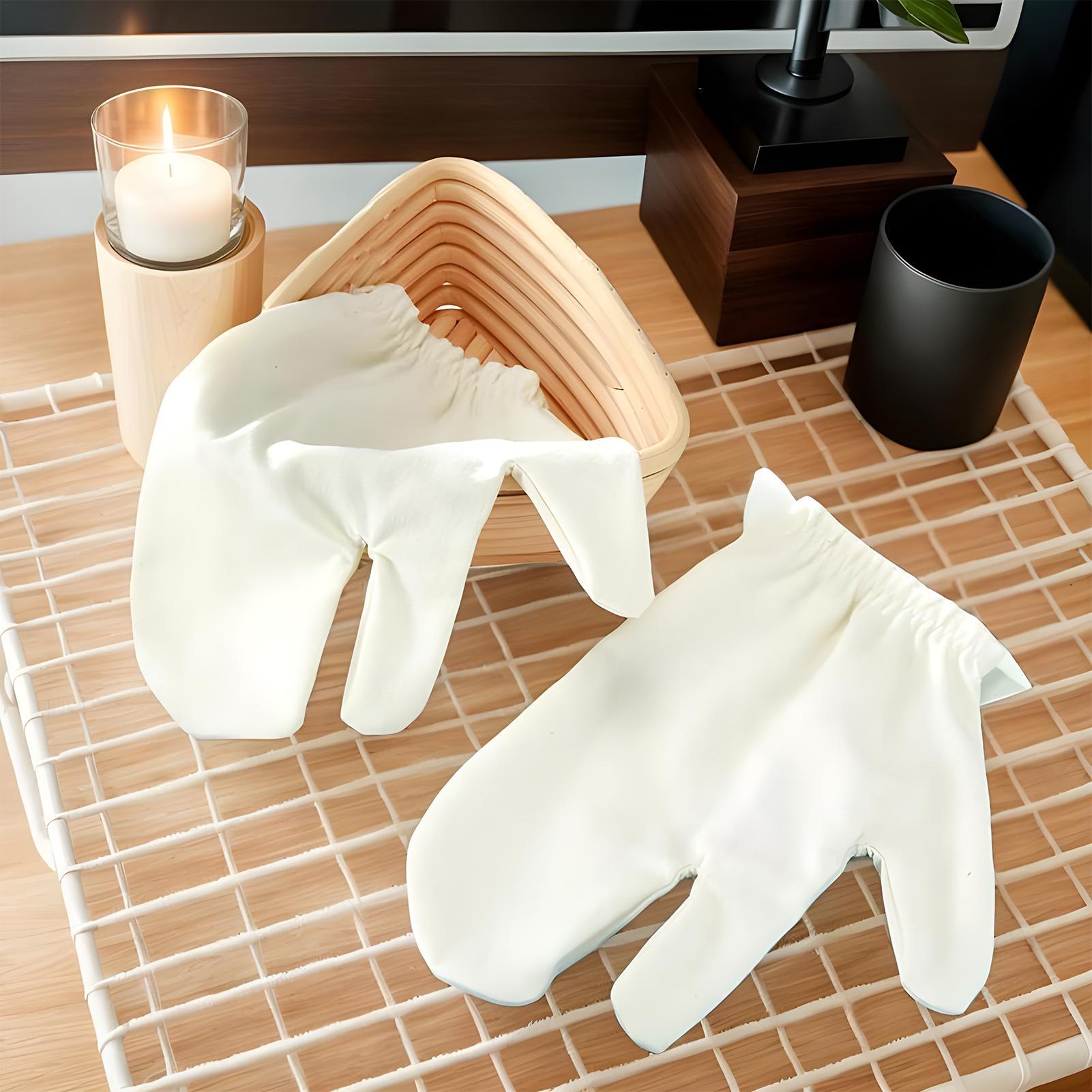 Raw Silk Garshana Gloves Ayurv - Ayurvedic & Herbal Wellness Kits review and price